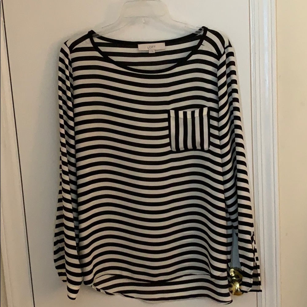 Loft Striped Blouse